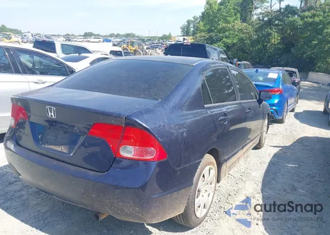 2008 Honda Civic Lx из США, поврежденный, VIN 1HGFA16588L019780